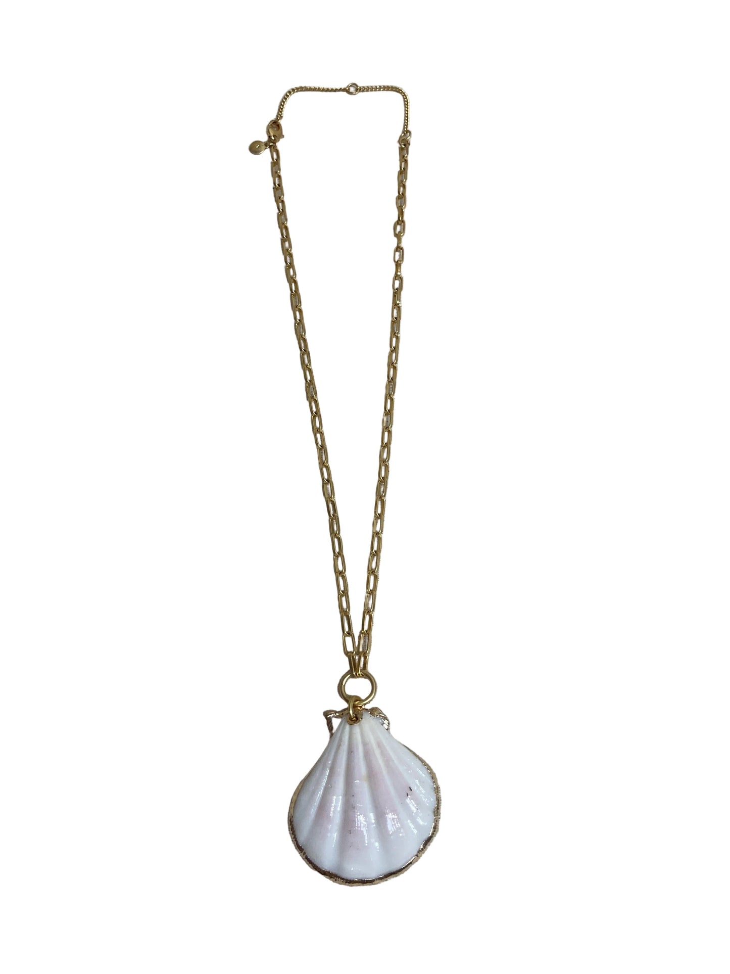 Necklace Pendant By Madewell In Gold & White