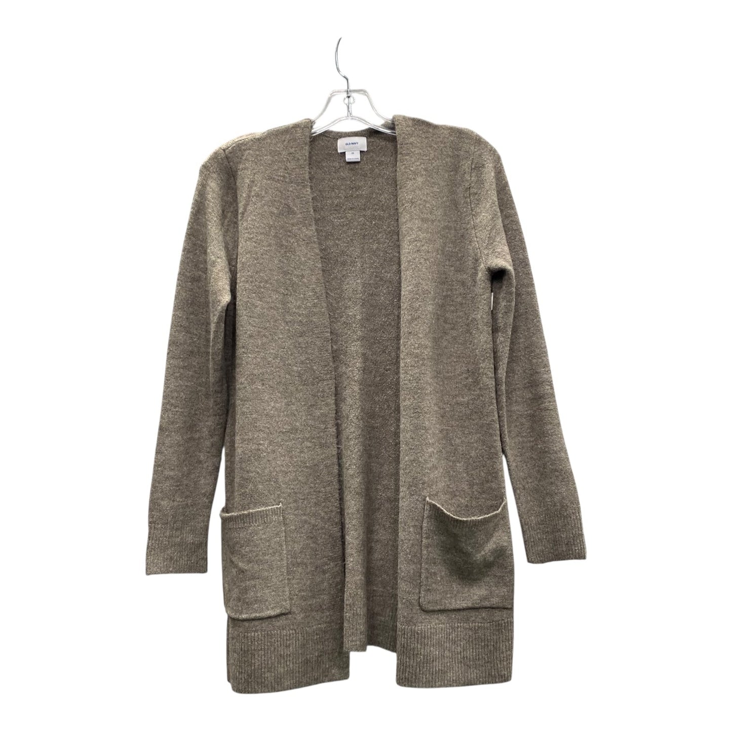 Sweater Cardigan By Old Navy In Brown, Size:Xs