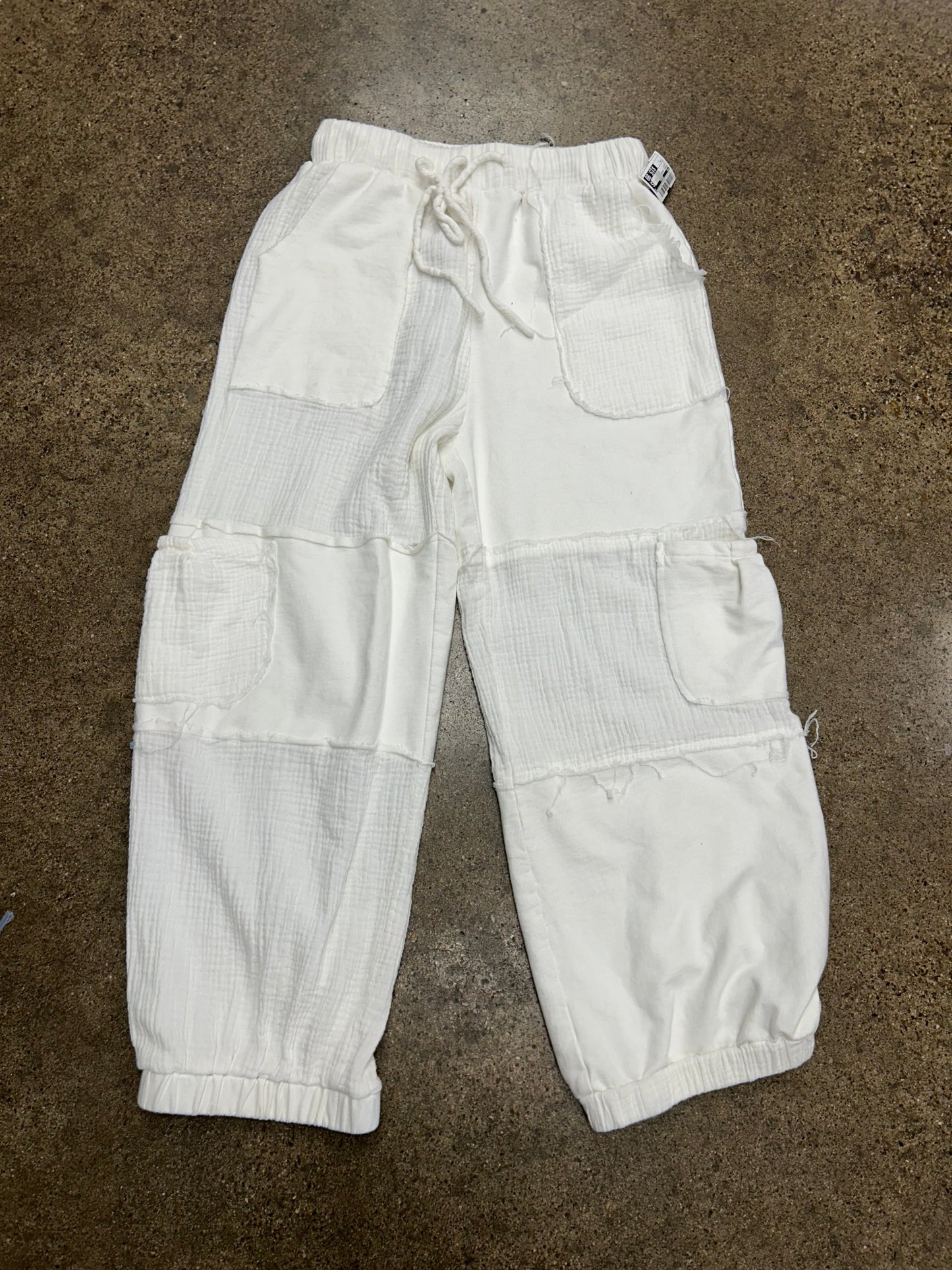 Pants Joggers By Pol In White, Size:S