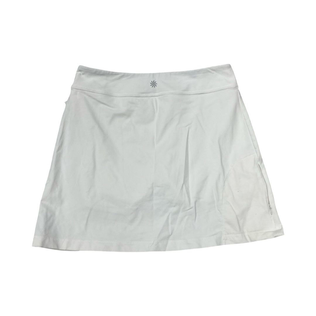 Athletic Skort By Athleta In White, Size:M