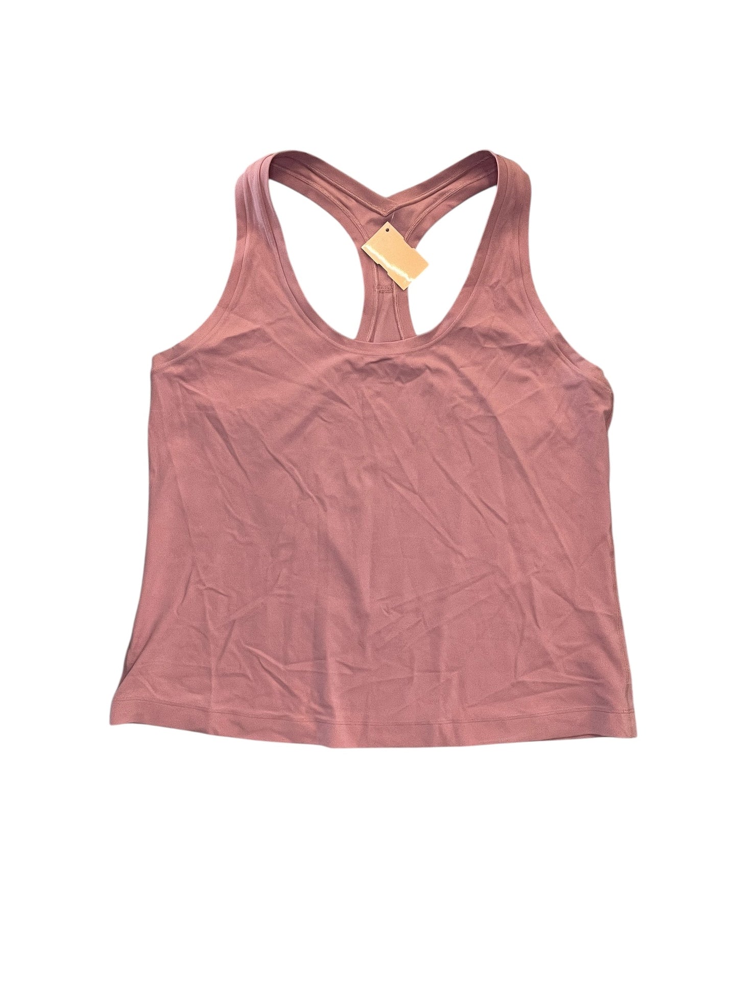Athletic Tank Top By Lululemon In Pink, Size:Xl