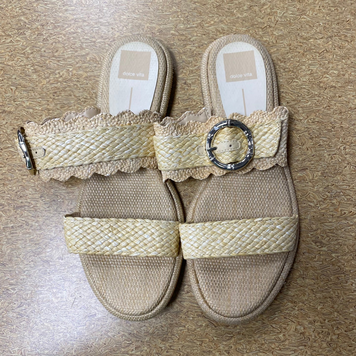 Sandals Flats By Dolce Vita In Yellow, Size:10