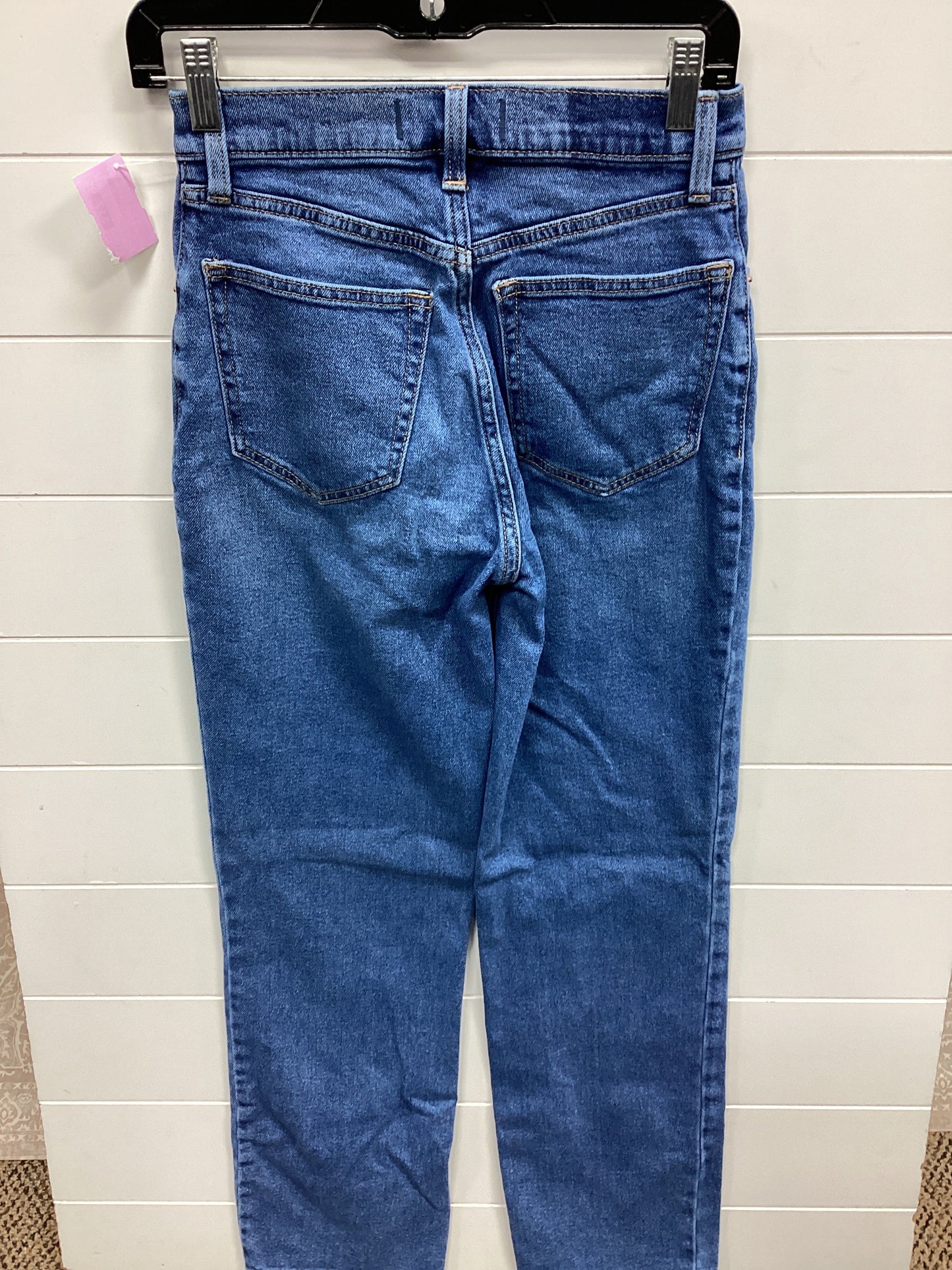 Jeans Skinny By Abercrombie And Fitch In Blue Denim, Size:2