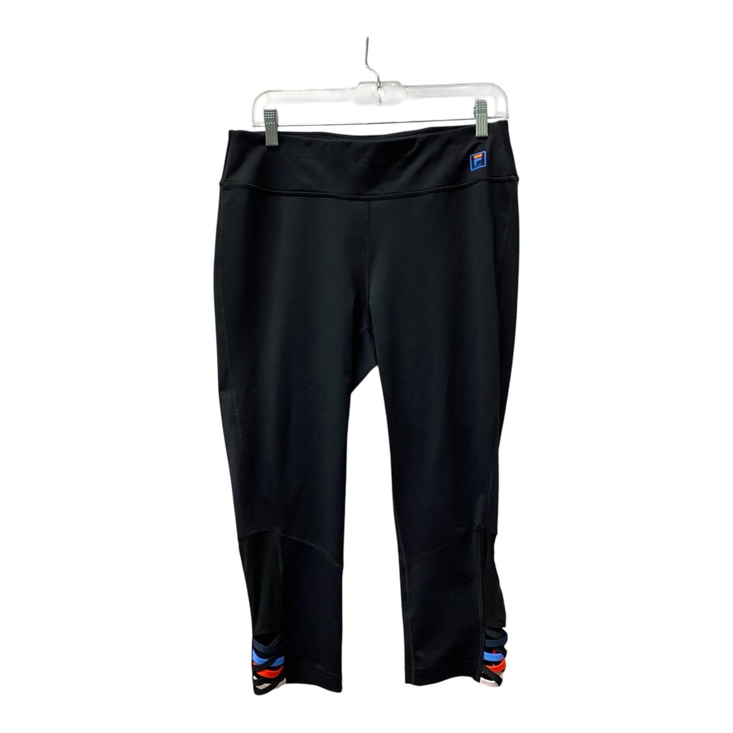 Athletic Capris By Fila In Black, Size:L