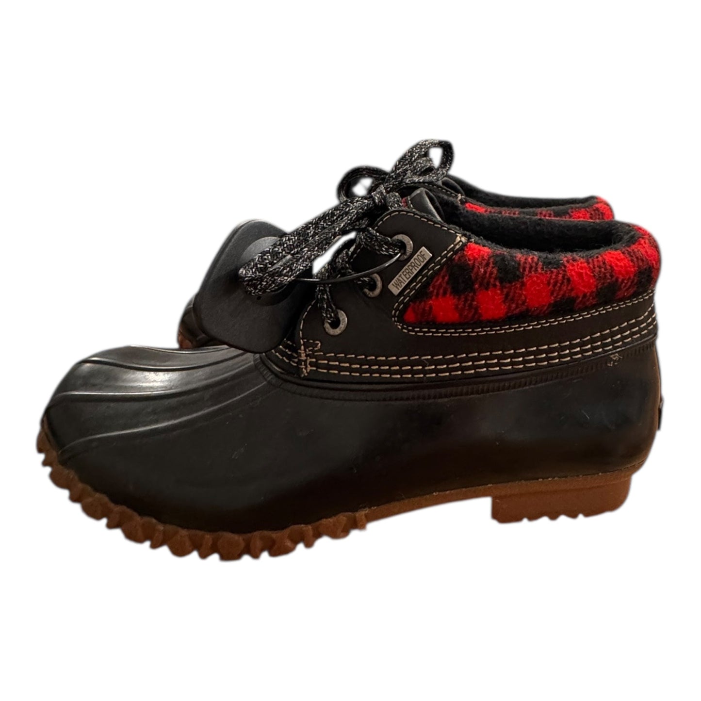Boots Rain By Bass In Black, Size:8