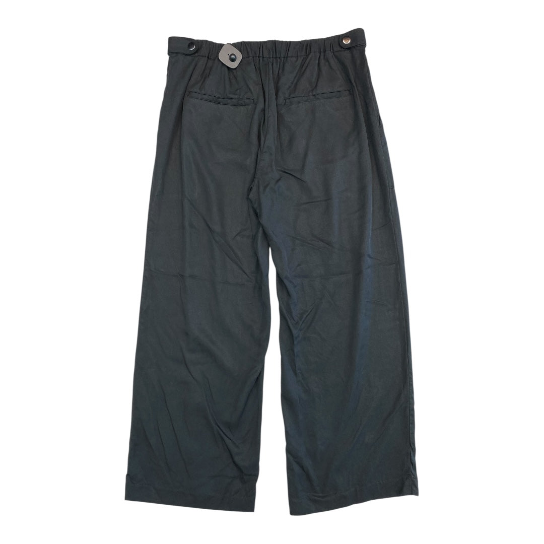 Pants Wide Leg By Banana Republic In Black, Size:L