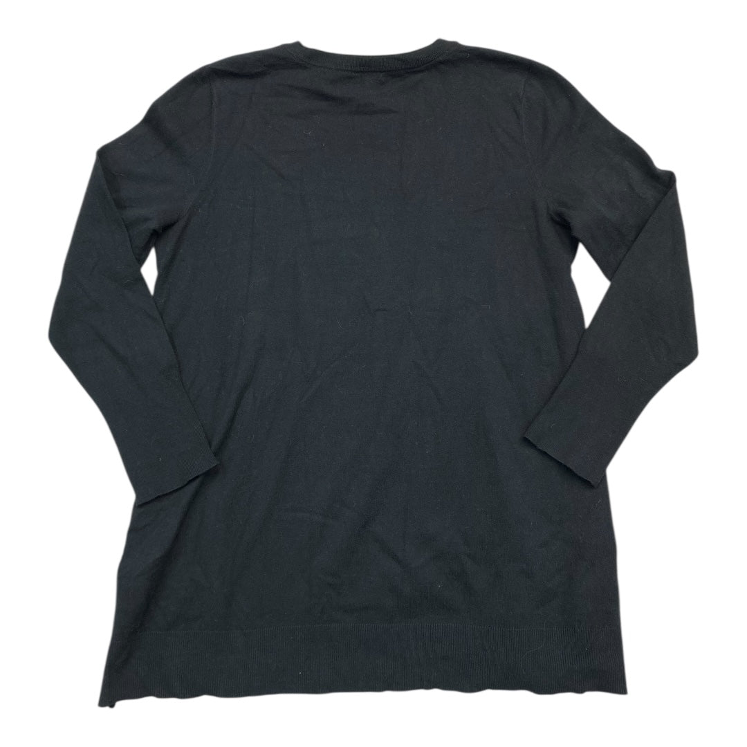 Sweater By J. Jill In Black, Size:M