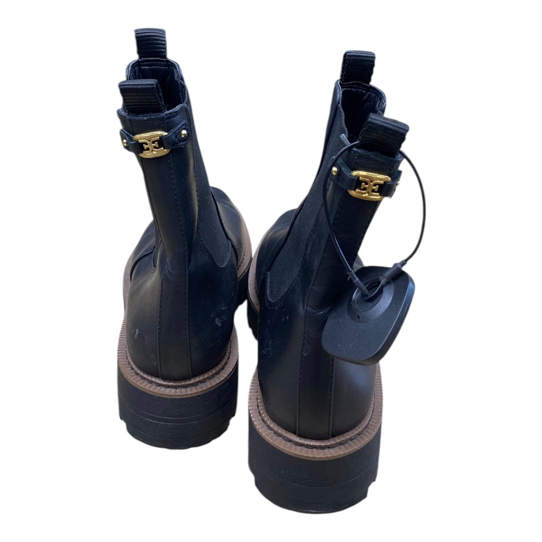 Boots Ankle Heels By Sam Edelman In Black, Size:8