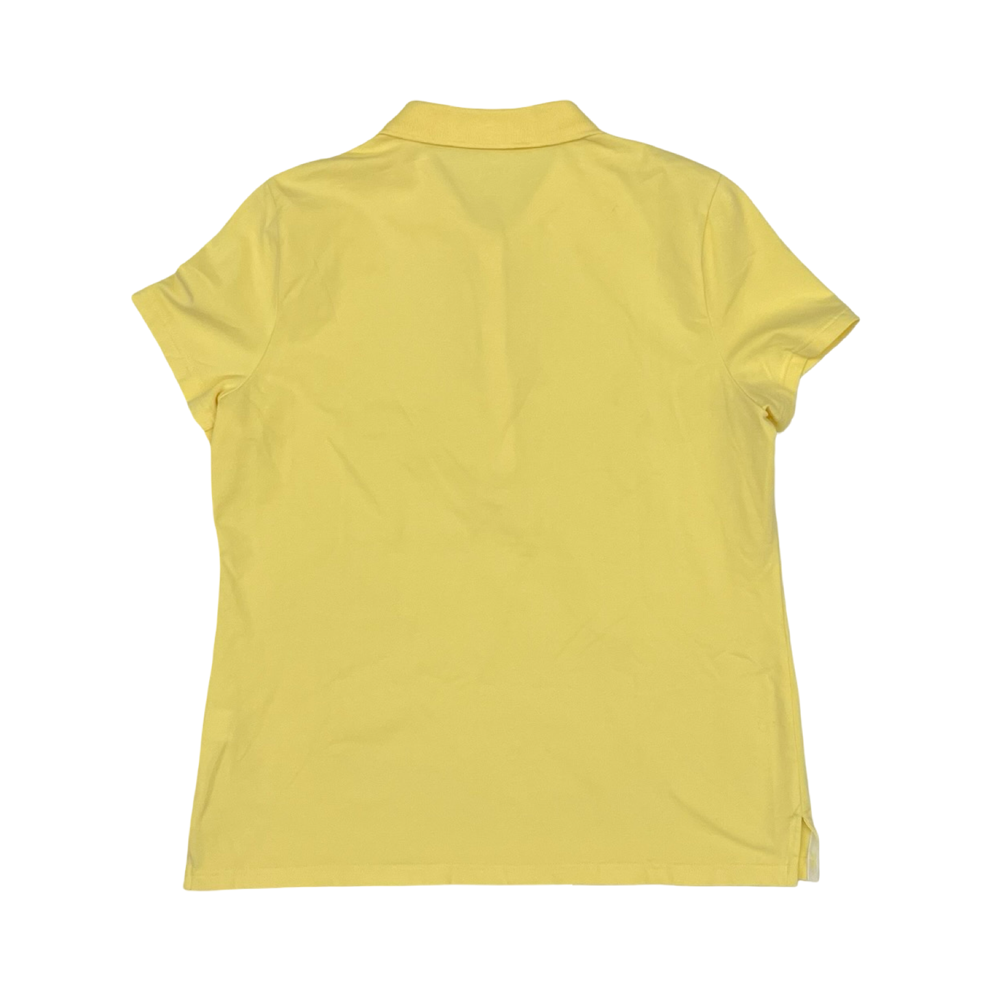 Blouse Ss By Talbots In Yellow, Size:L