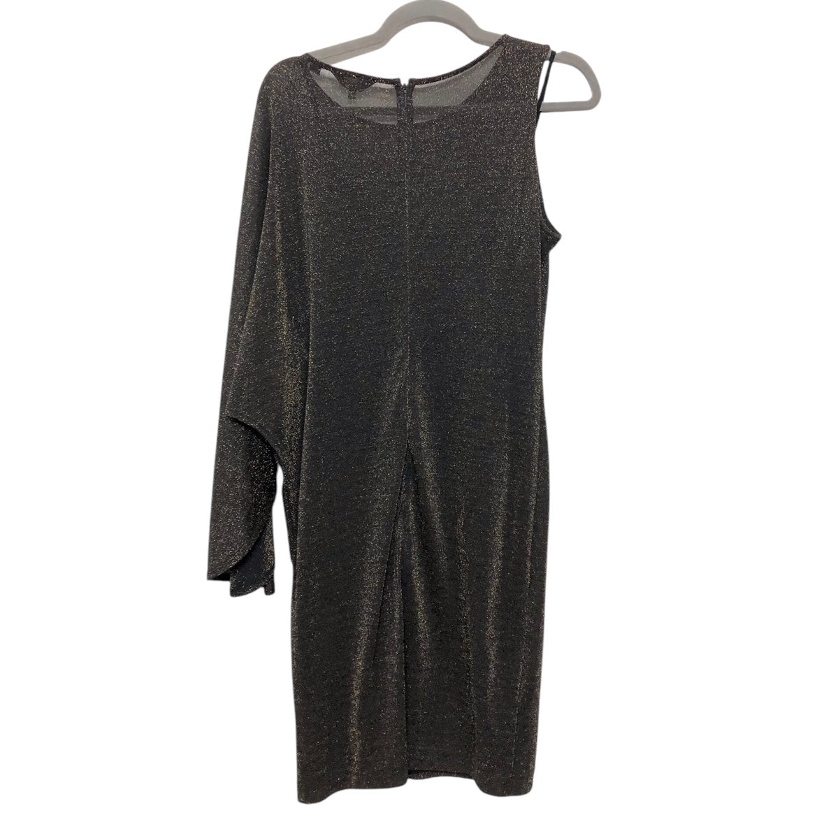 Dress Party Short By Ted Baker In Black & Gold, Size:4