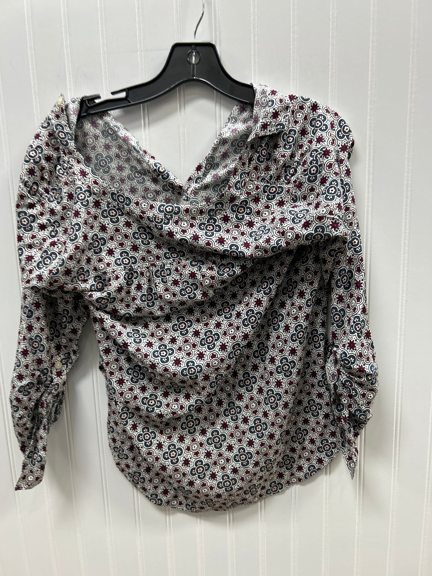 Top Ls By Loft In Paisley Print, Size:Xxsp