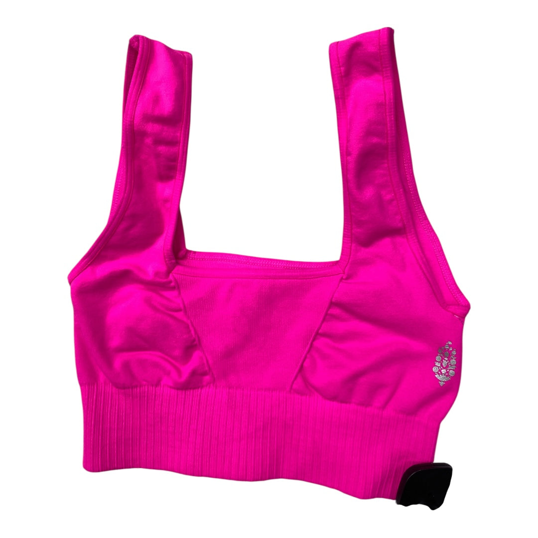 Athletic Bra By Free People In Pink, Size:Xs