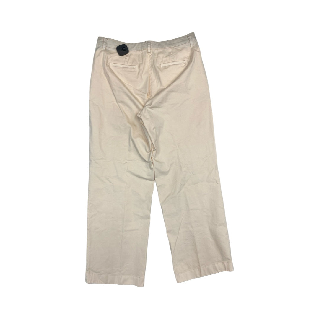 Pants Wide Leg By J. Crew In Tan, Size:10