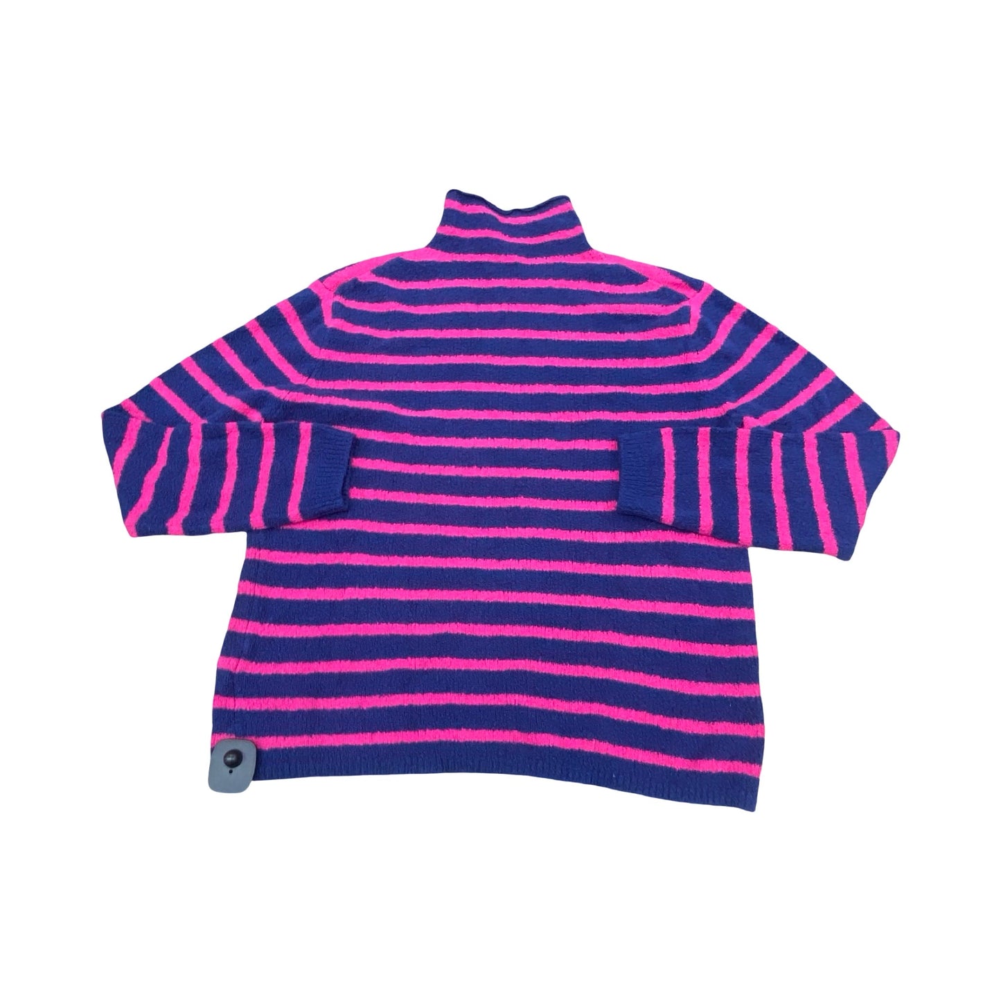 Sweater By J. Crew In Blue & Pink, Size:M