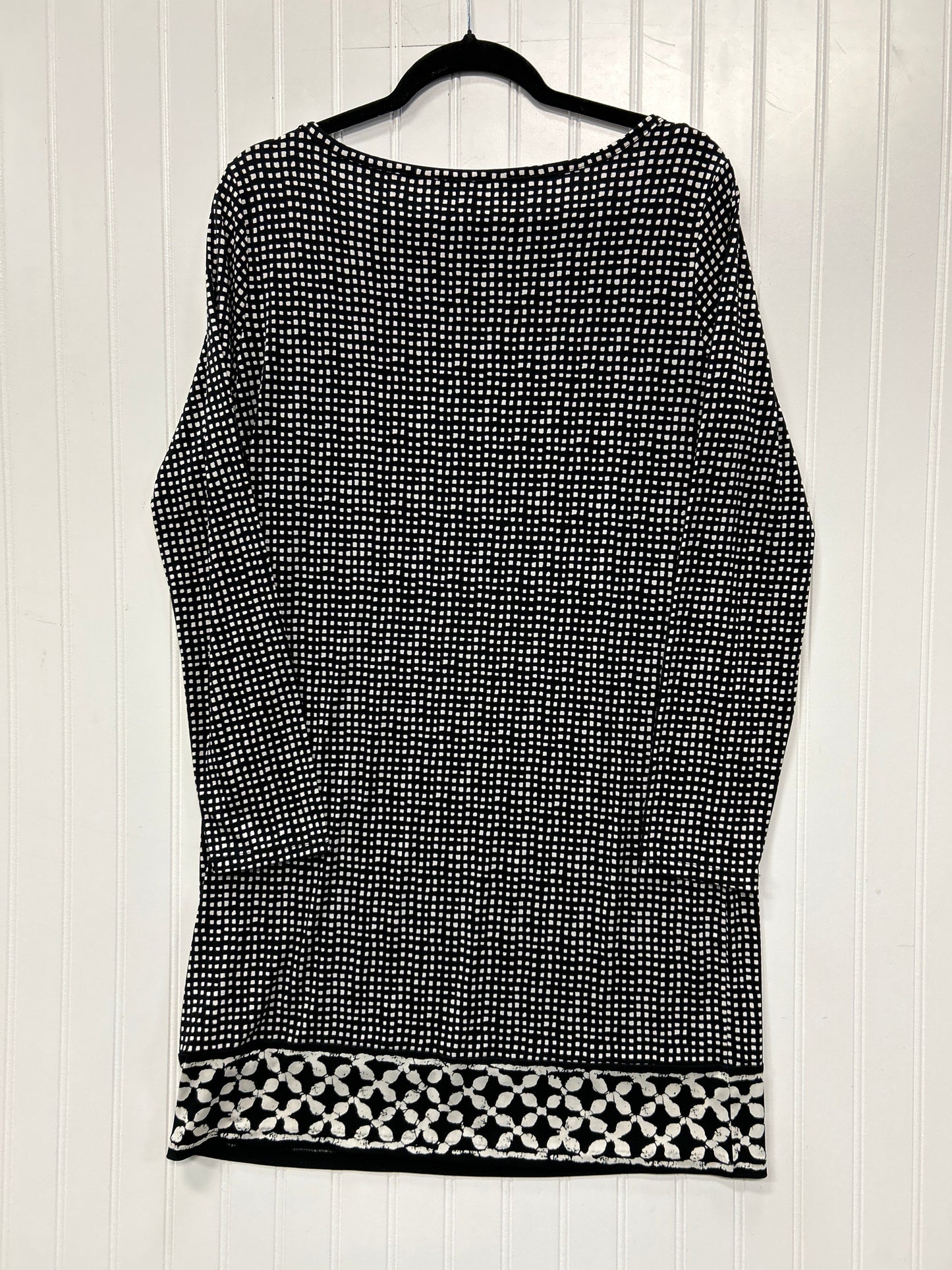 Dress Casual Midi By Michael By Michael Kors In Black, Size:L