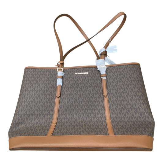 Handbag Designer By Michael Kors In Brown, Size:Large