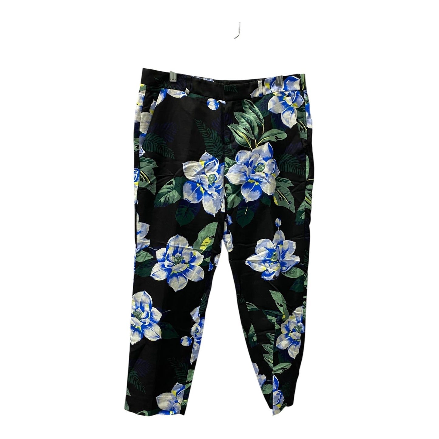 Pants Dress By Banana Republic In Black & Blue, Size:4