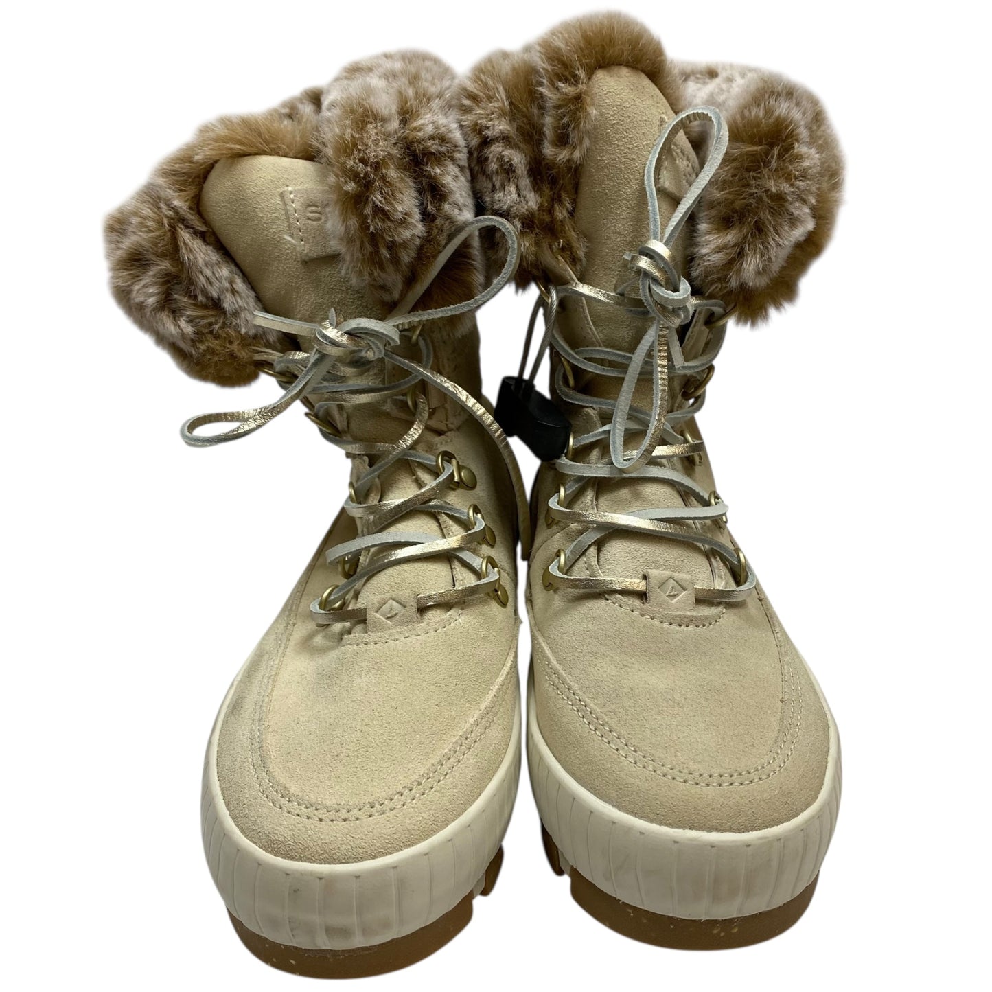 Boots Snow By Sperry In Tan, Size:9