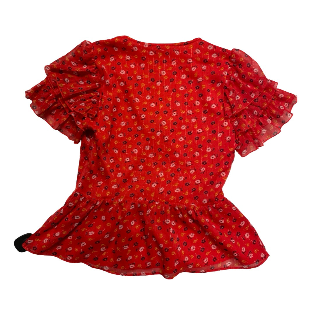 Top Ss By Madewell In Red, Size:2