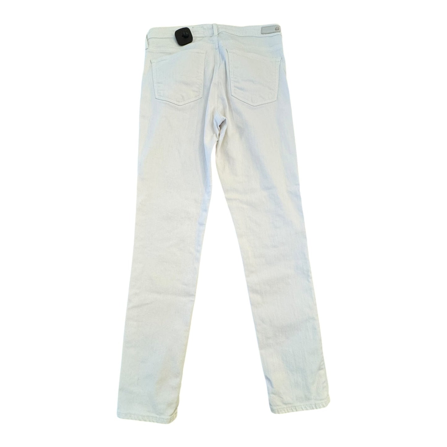 Jeans Skinny By Ag Jeans In White, Size:10
