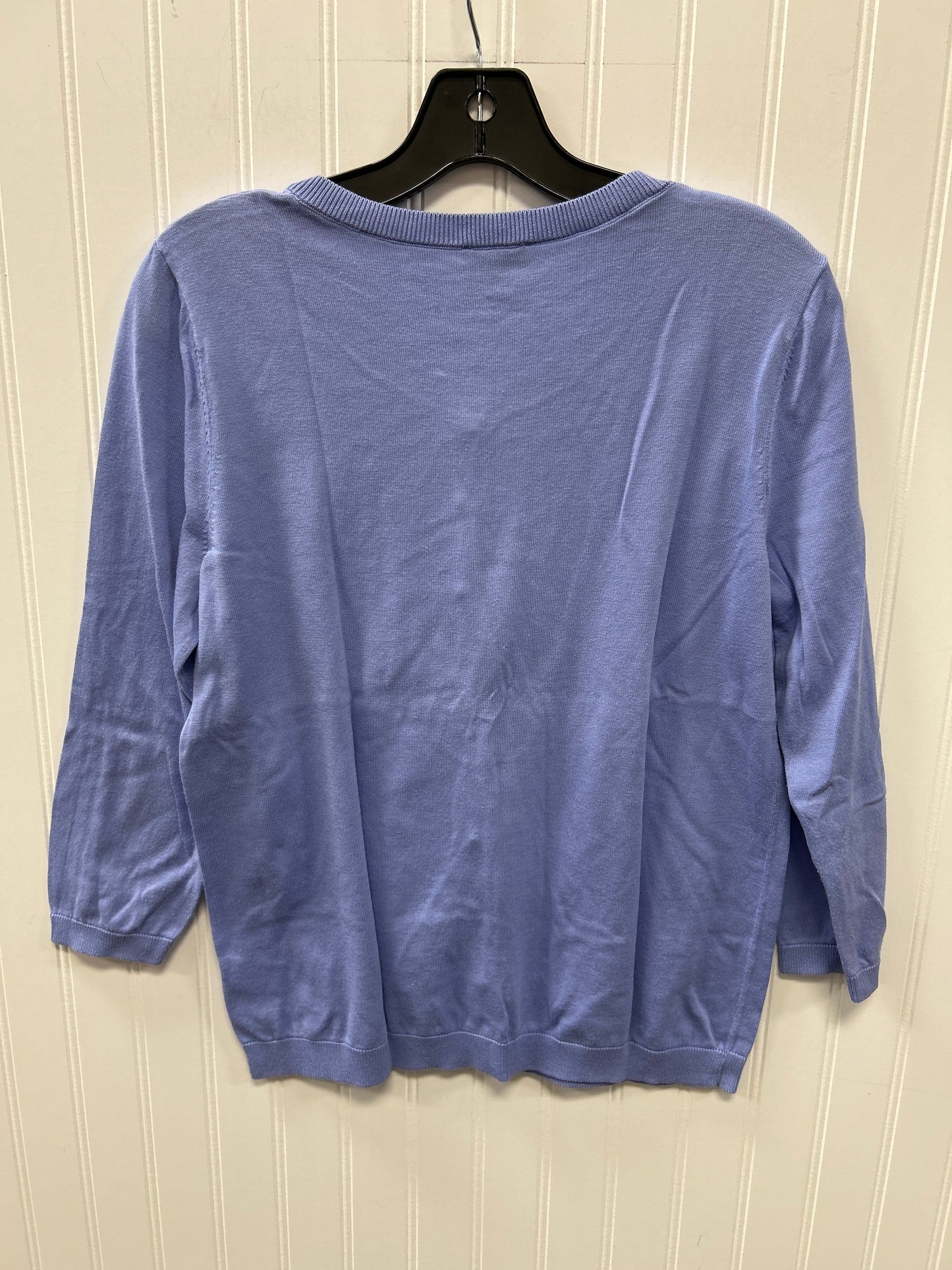 Cardigan By Talbots In Blue, Size:M
