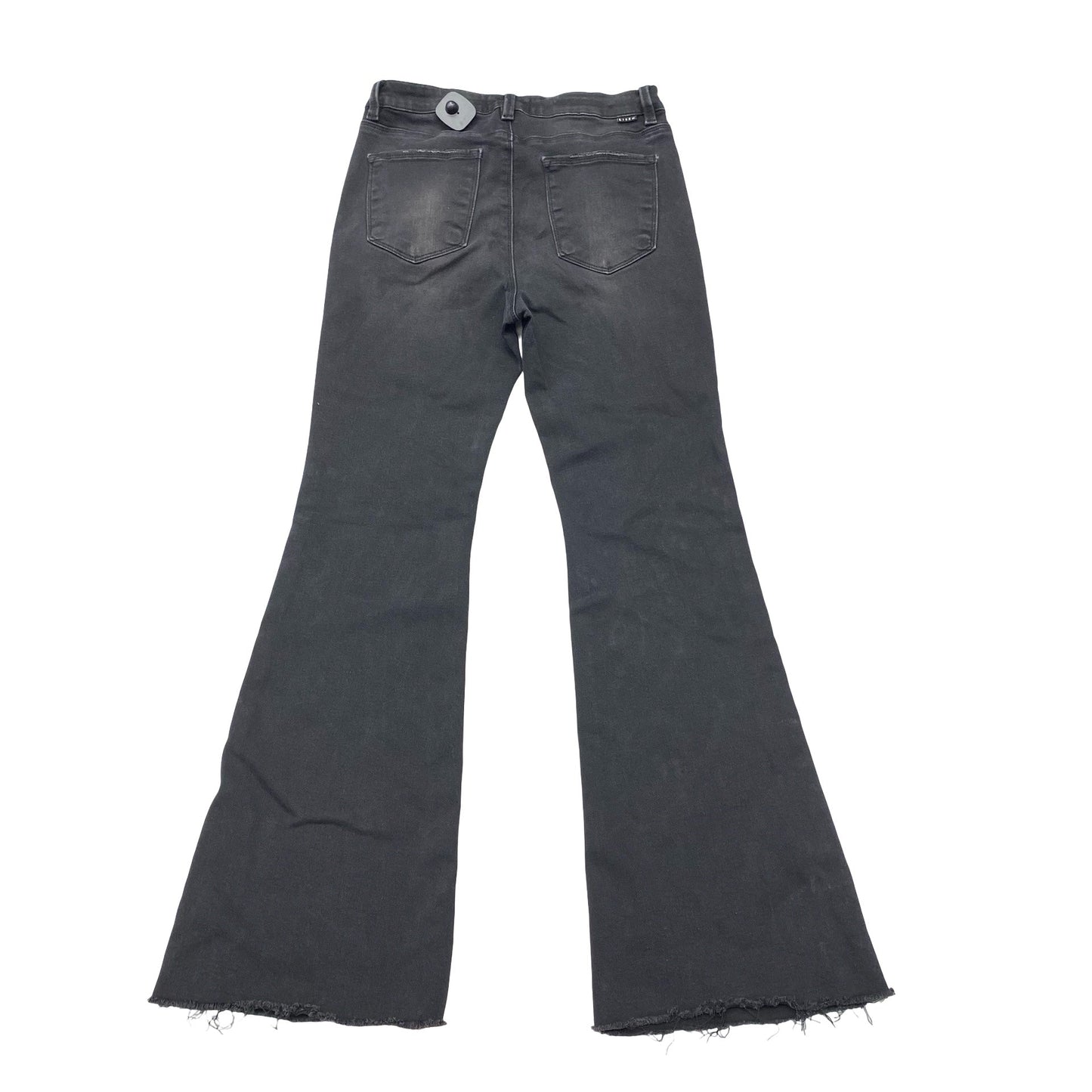 Jeans Flared By Risen In Black Denim, Size:10
