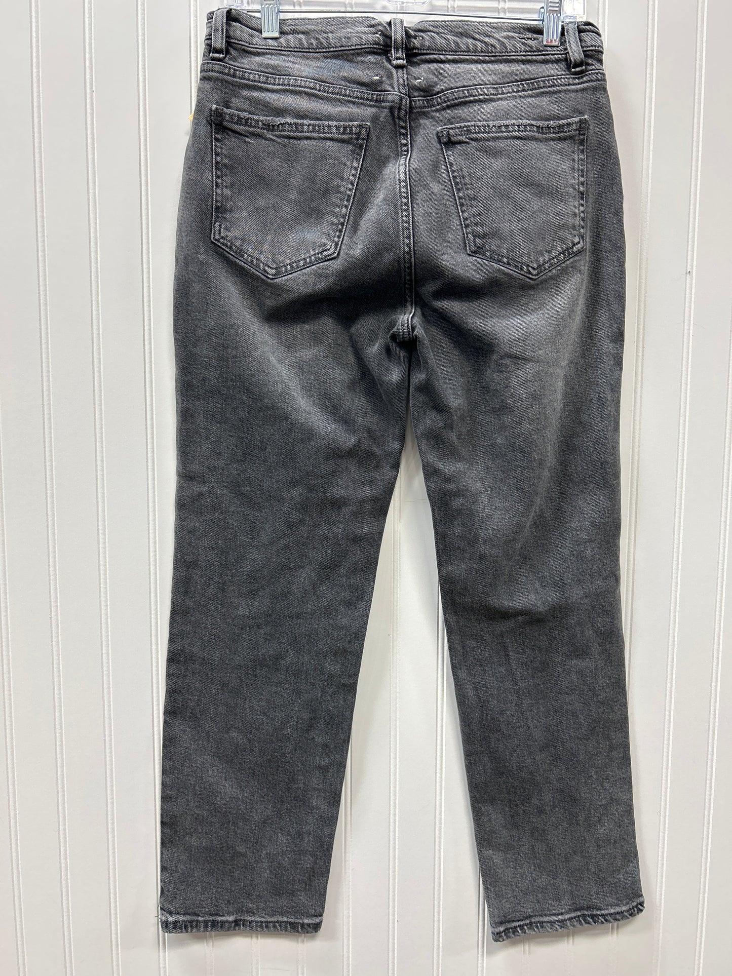 Jeans Straight By Habitat In Grey Denim, Size:0