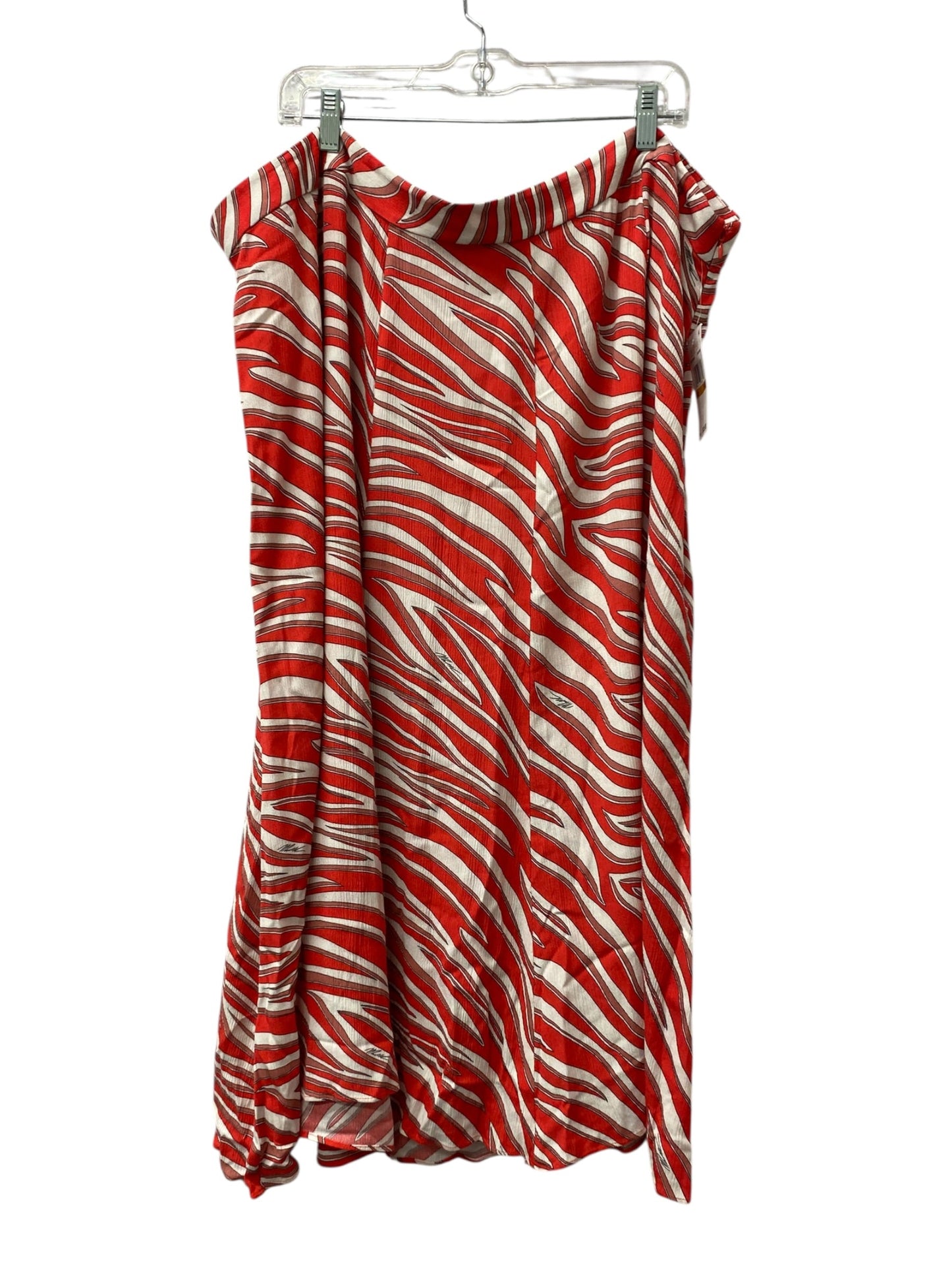 Skirt Midi By Michael By Michael Kors In Red, Size:24