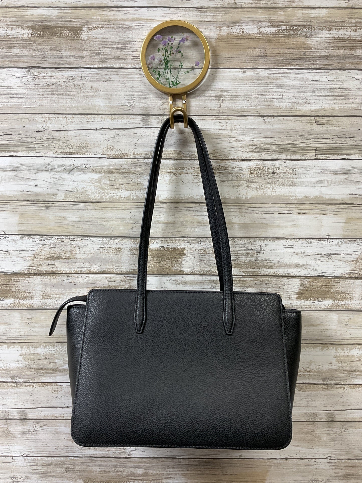 Handbag Designer By Tory Burch In Black, Size:Medium