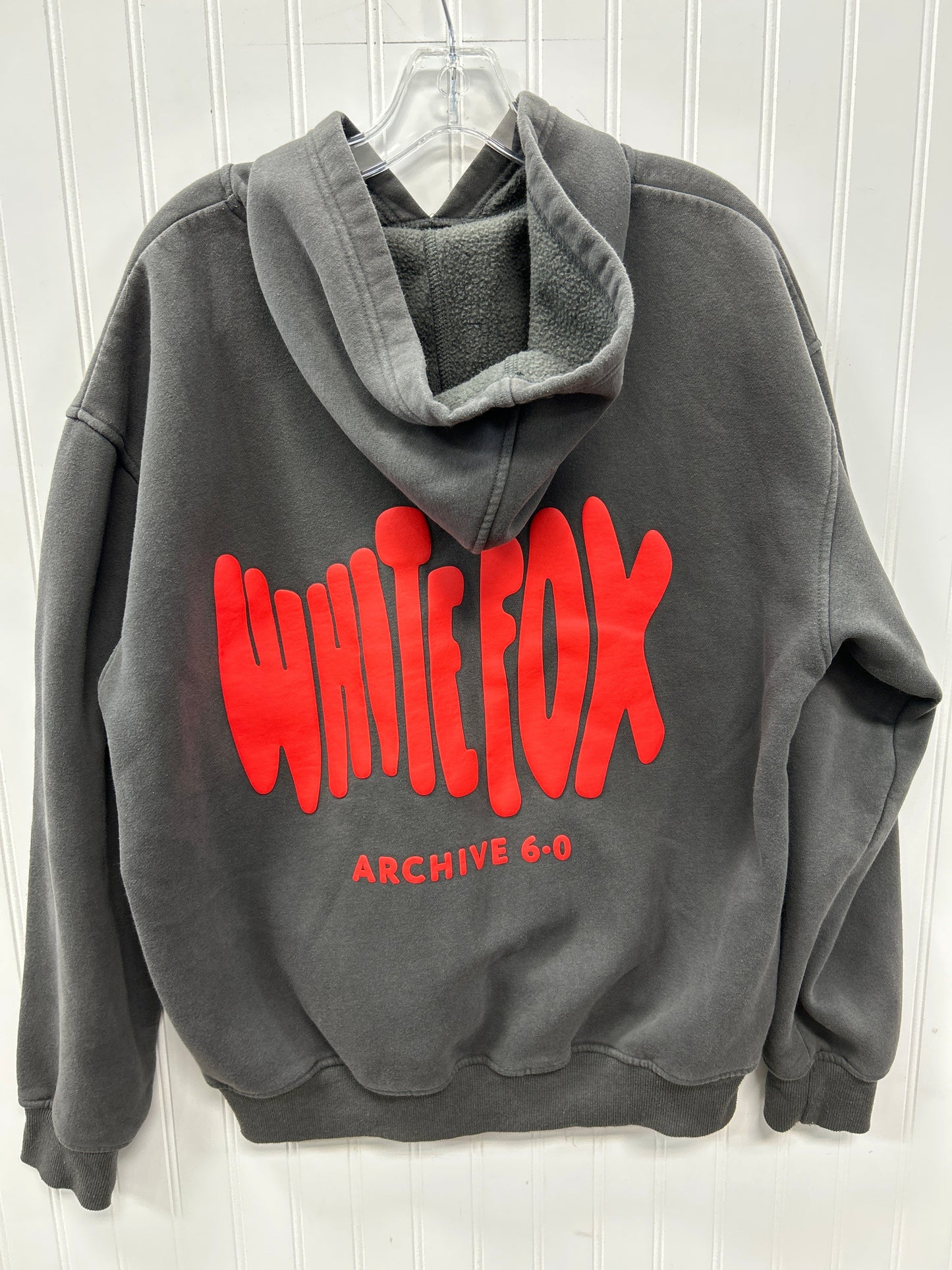 Sweatshirt Hoodie By Wildfox In Grey, Size:M