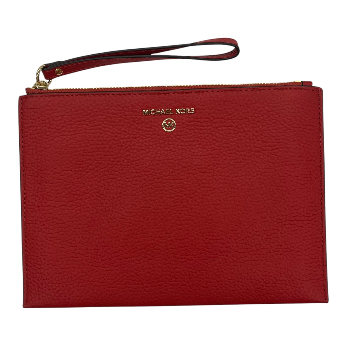 Wristlet Designer By Michael Kors In Red, Size:Large