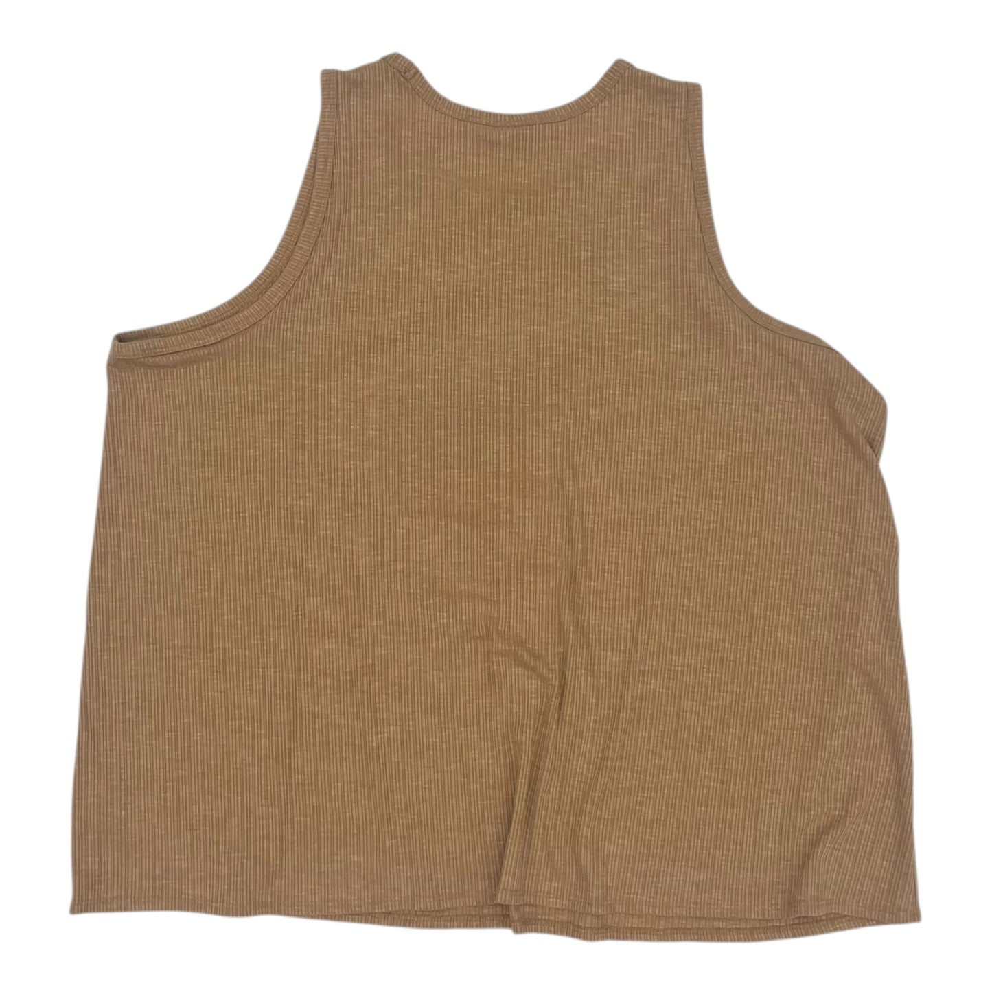 Top Sleeveless By Old Navy In Tan, Size:Xxl
