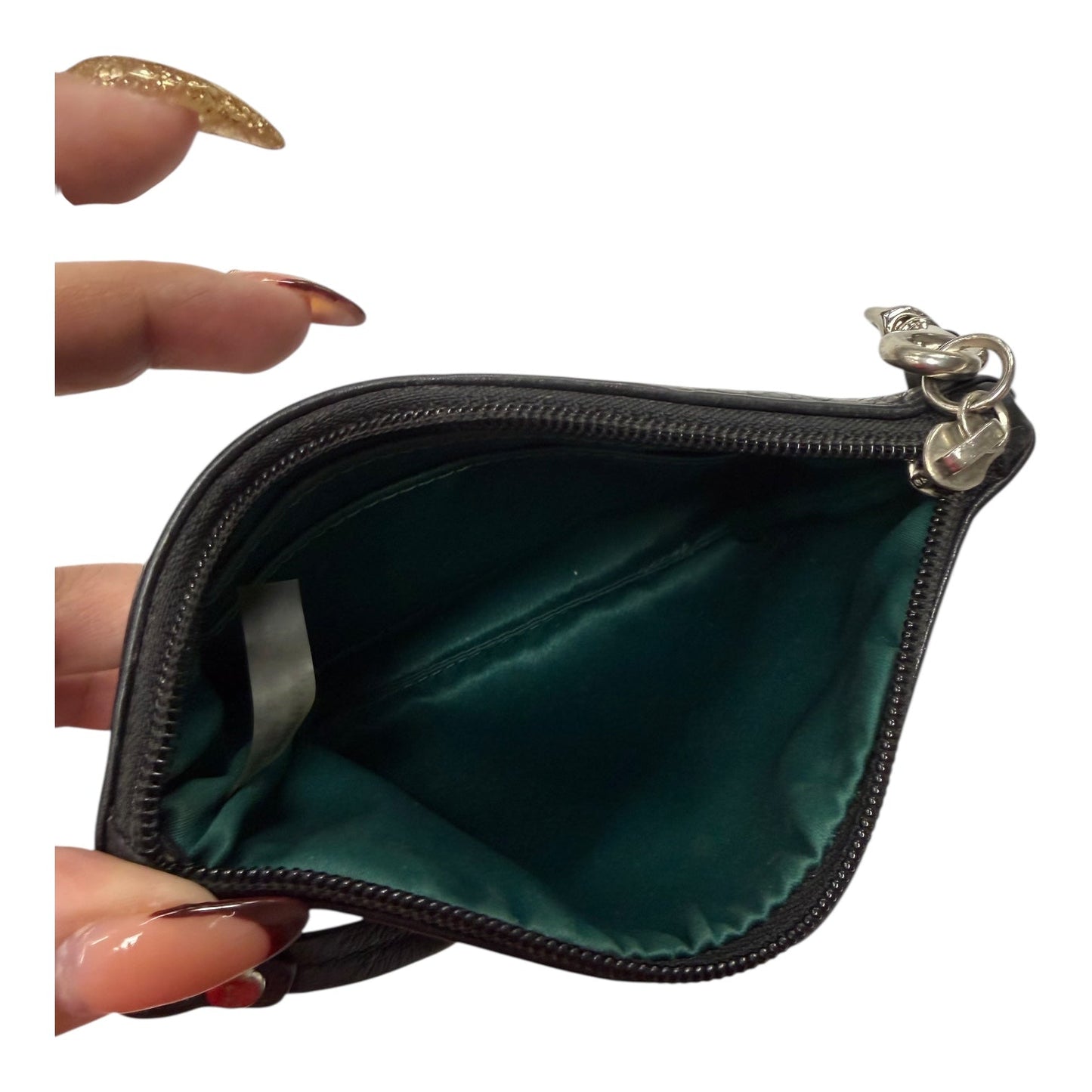 Wristlet Designer By Coach In Black, Size:Small