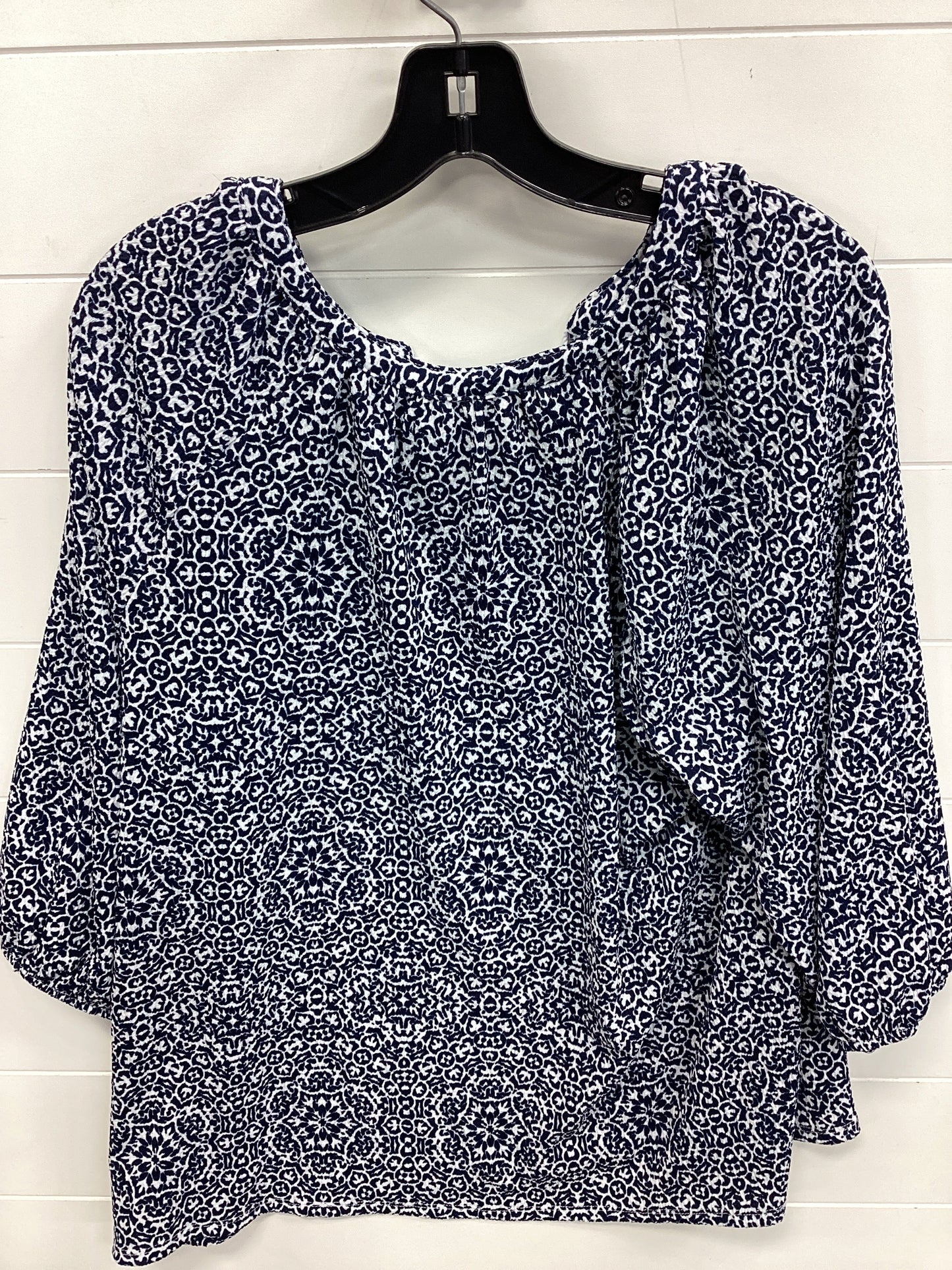 Top Ls By Croft And Barrow In Blue, Size:1X