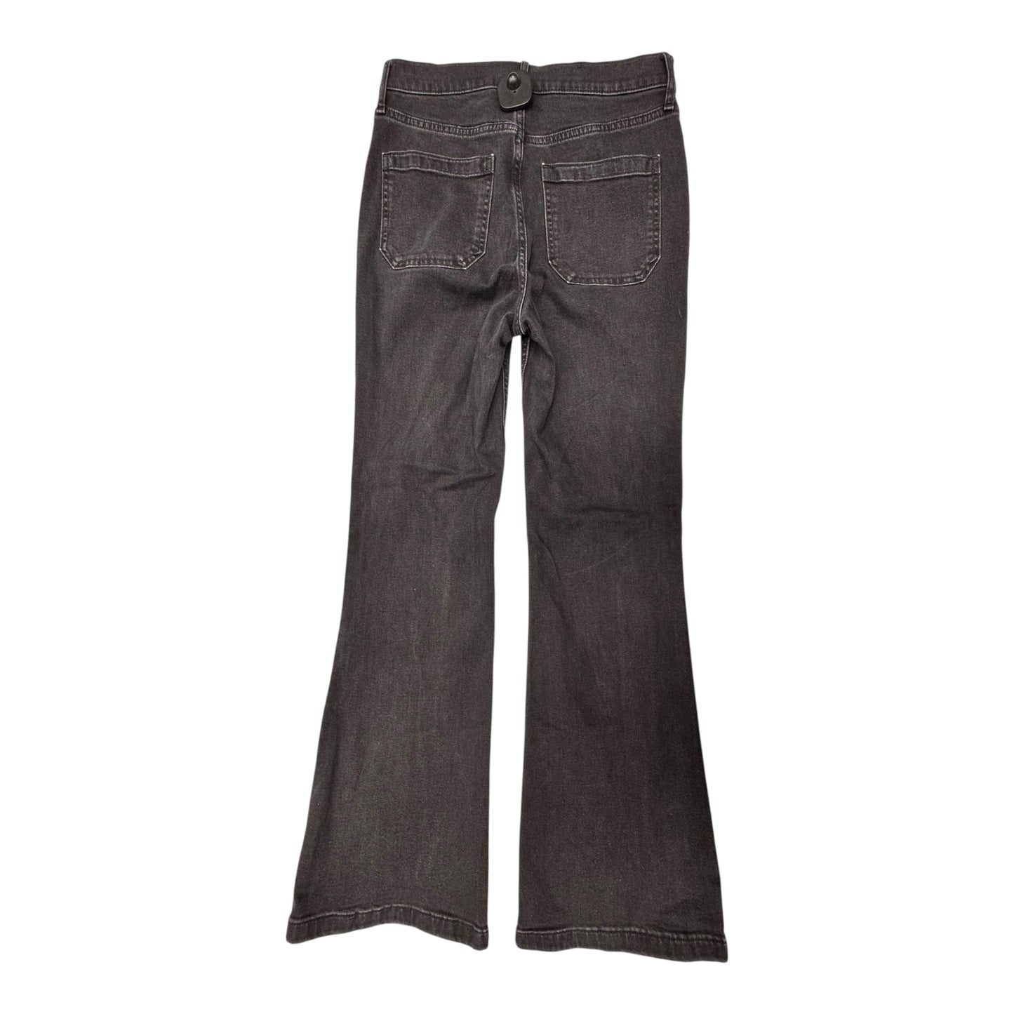 Jeans Flared By Gap In Black Denim, Size:6