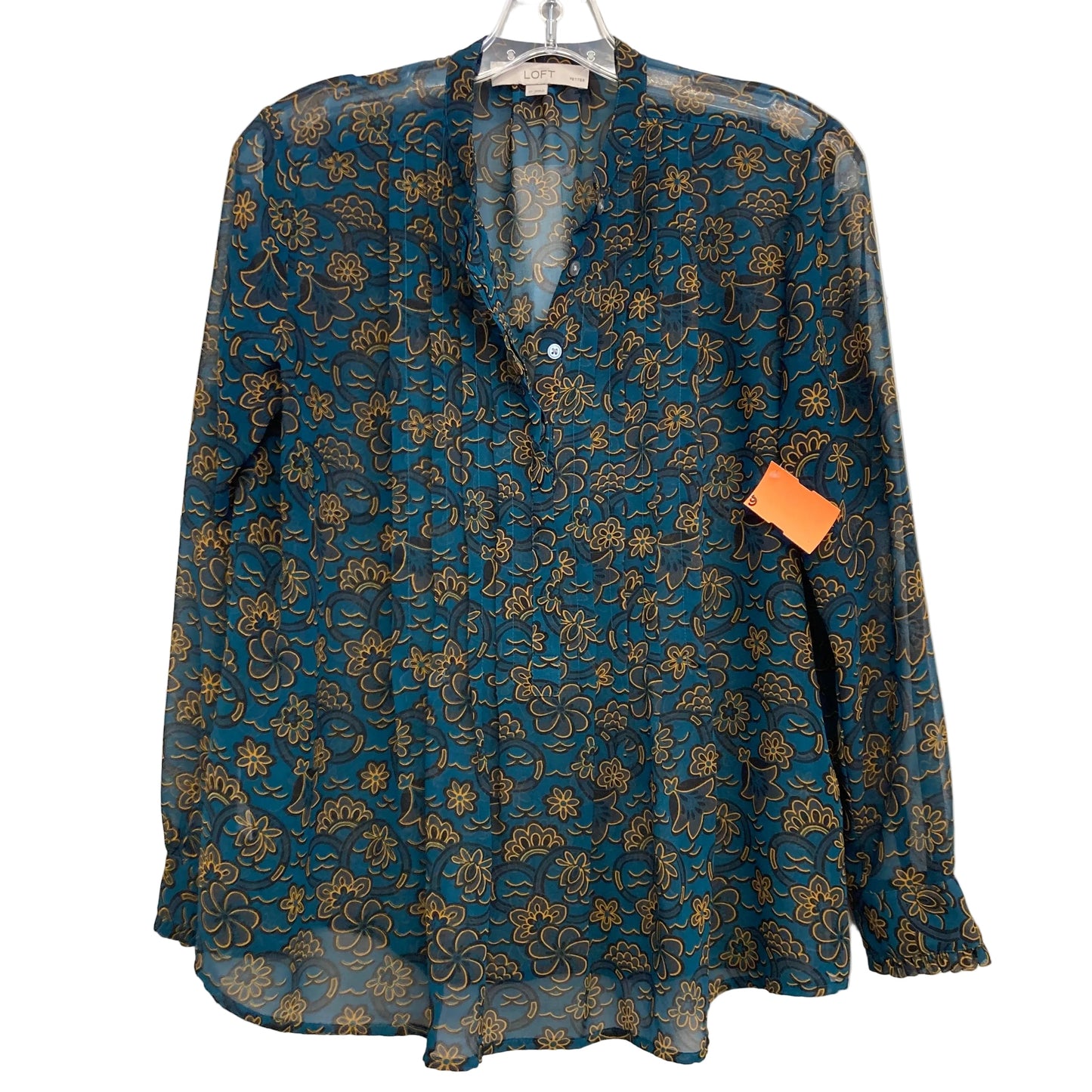Top Ls By Loft In Floral Print, Size:Sp