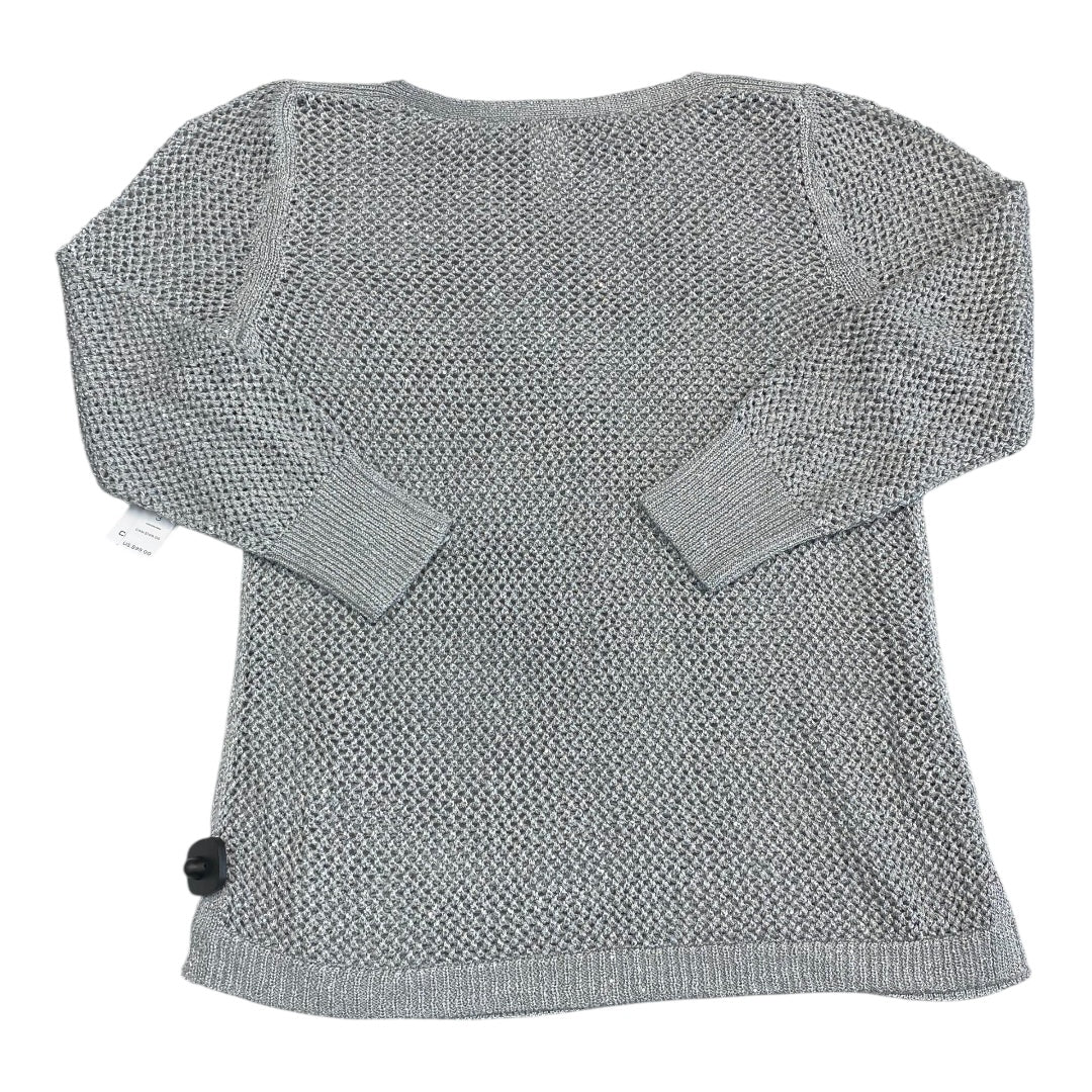 Sweater By Chicos In Silver, Size:Xl