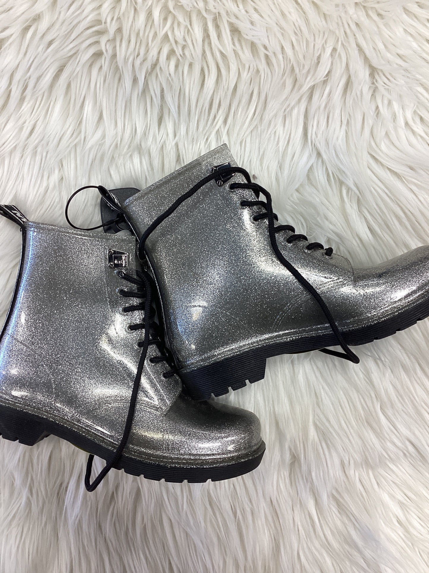 Boots Rain By Michael By Michael Kors In Grey, Size:6