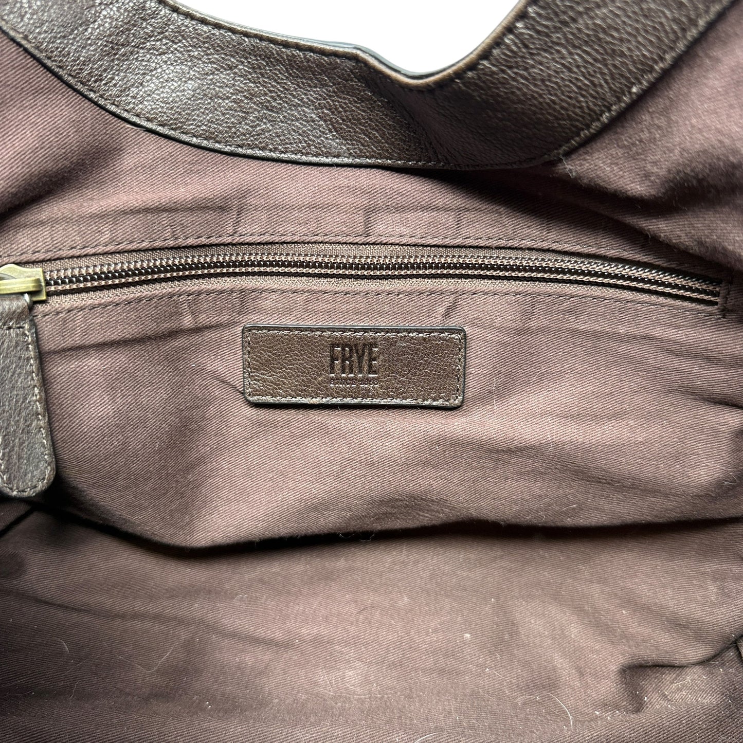 Gina Leather Tote Designer By Frye, Size: Medium