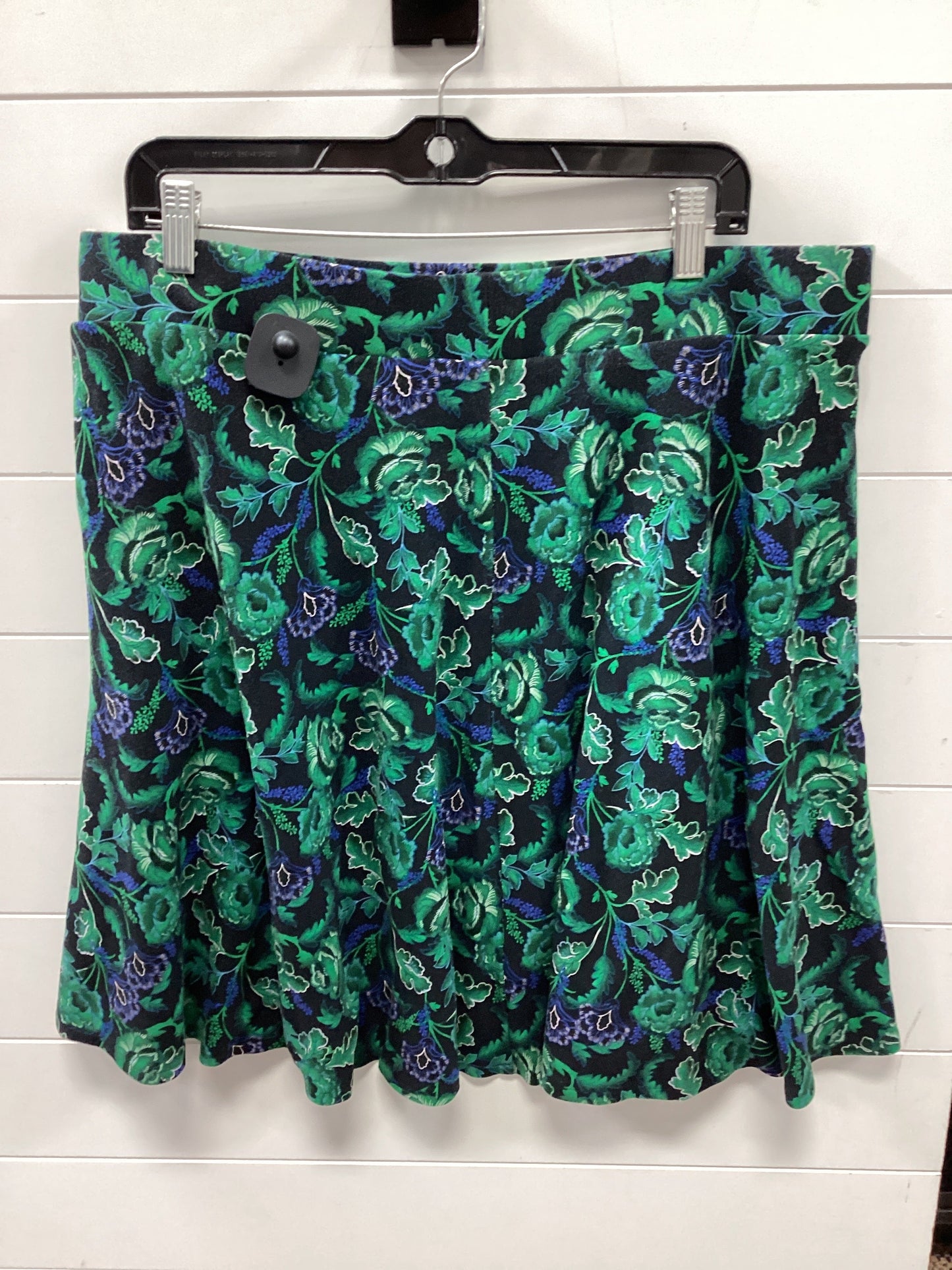 Skirt Midi By Torrid In Green, Size:2X