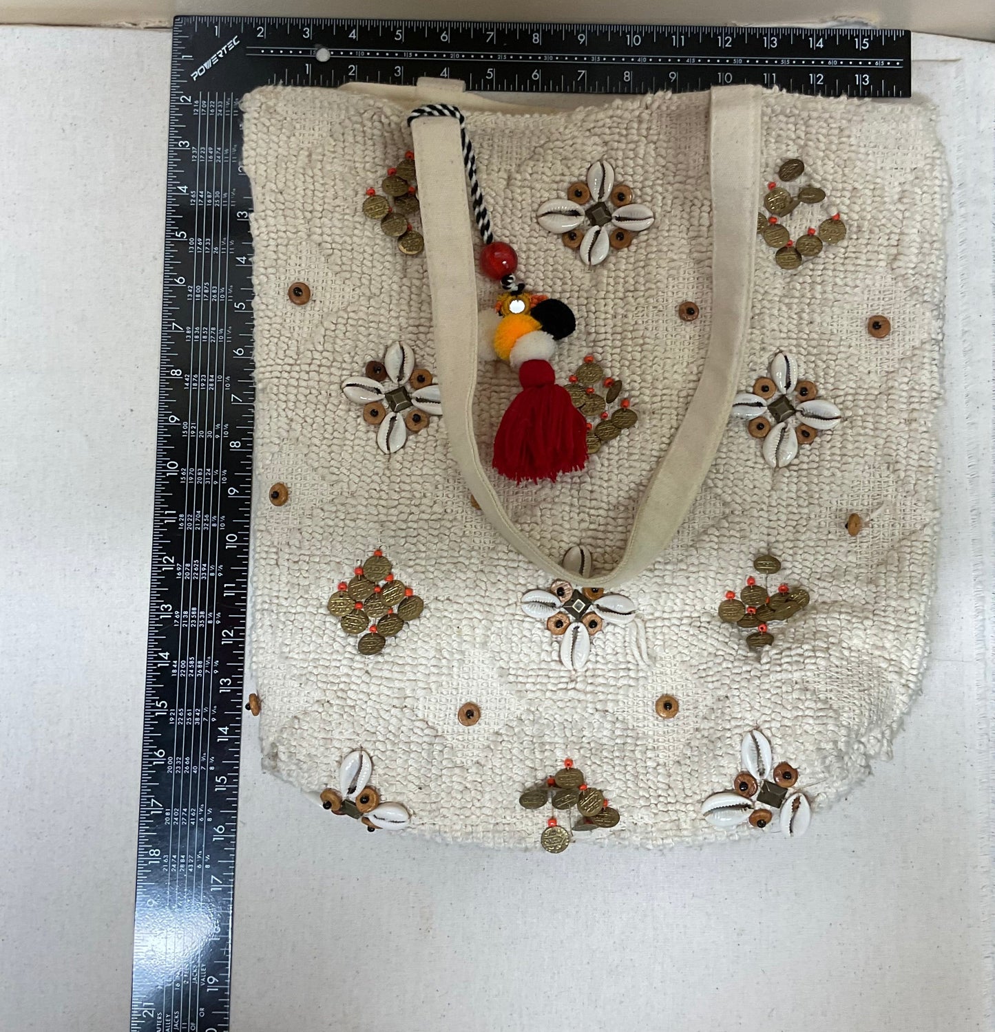 Tote By World Market In Cream, Size:Large