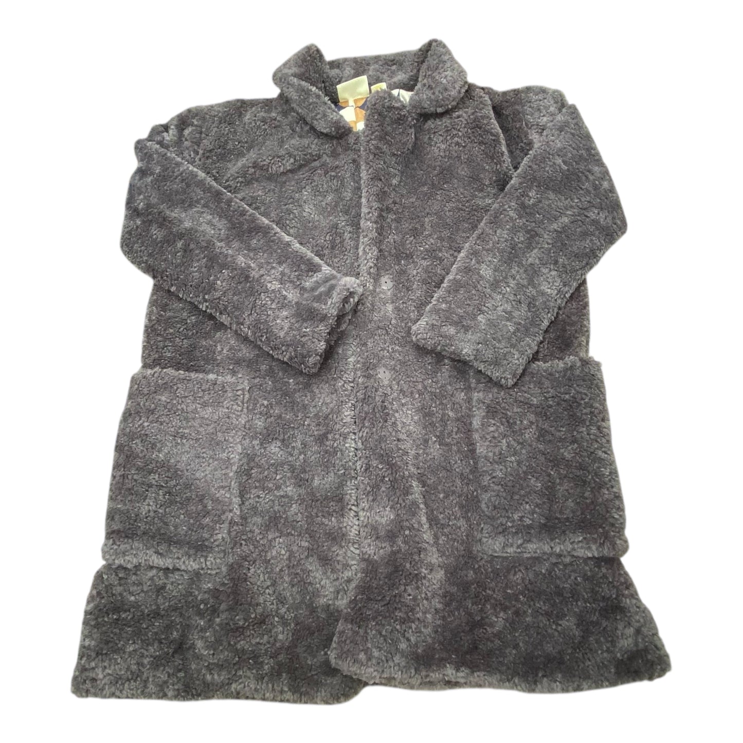 Jacket Faux Fur & Sherpa By Maeve In Purple, Size:Xs