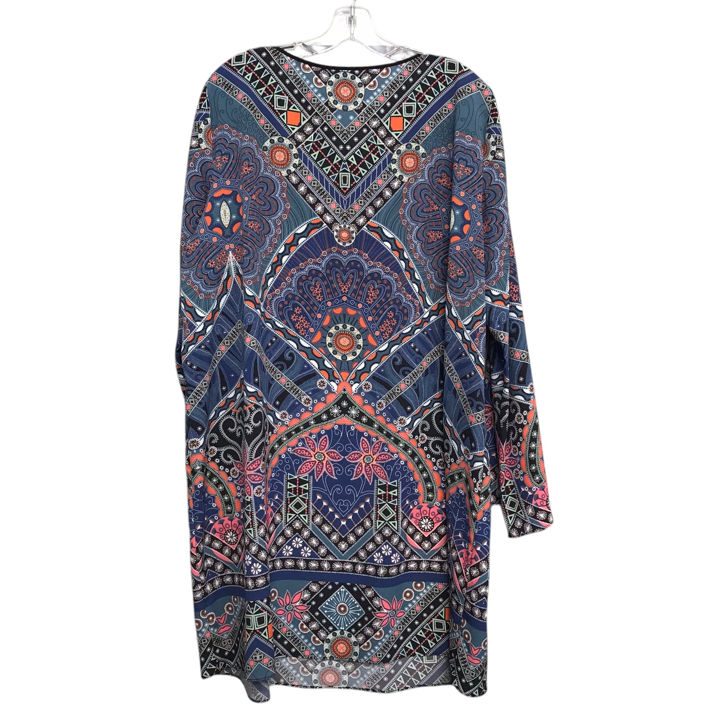 Dress Casual Short By Single LA In Blue & White, Size:2X