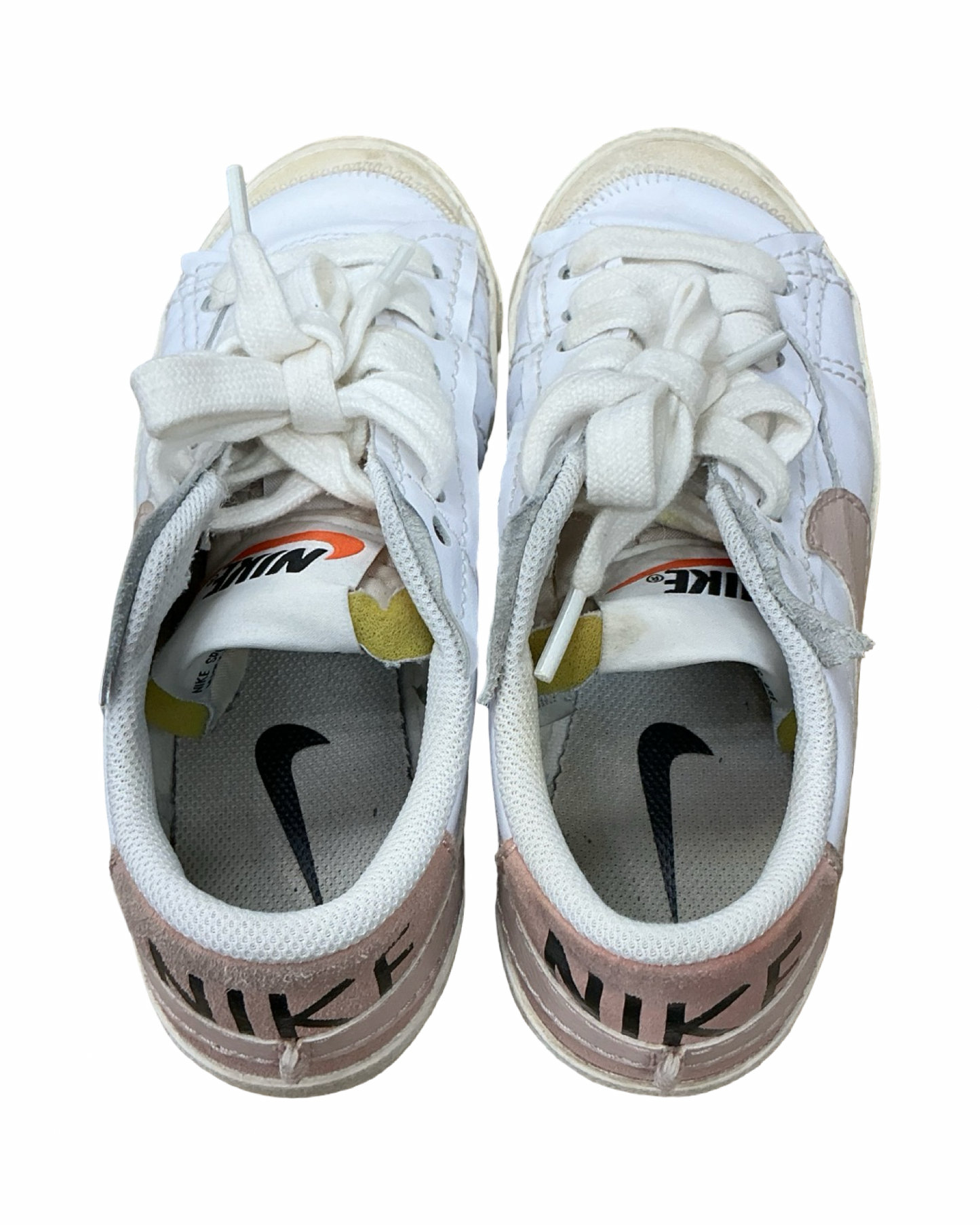 Shoes Sneakers By Nike In Pink & White, Size:7