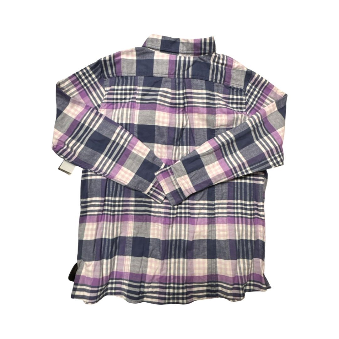 Top Ls By Cmc In Plaid Pattern, Size:2X