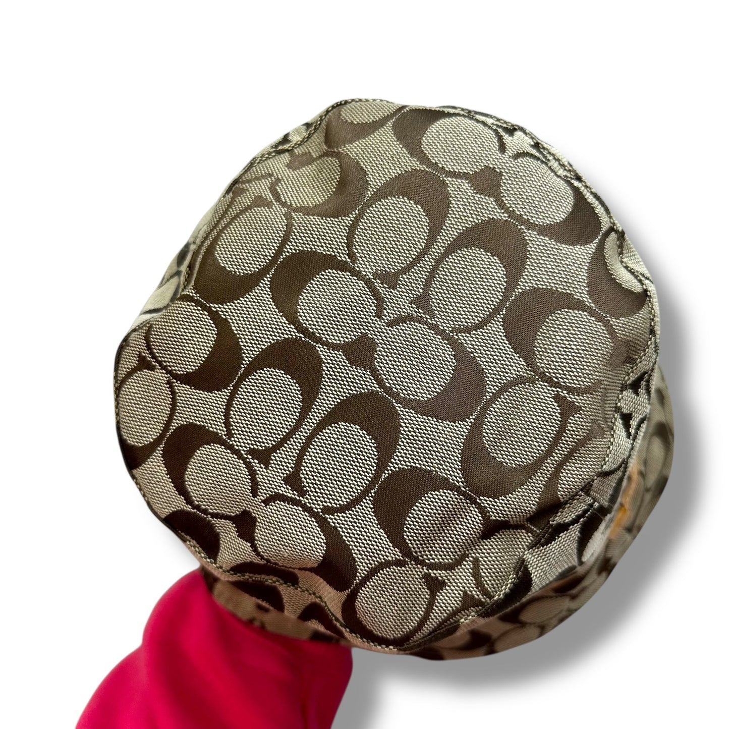 Monogram Bucket Hat Designer By Coach size small