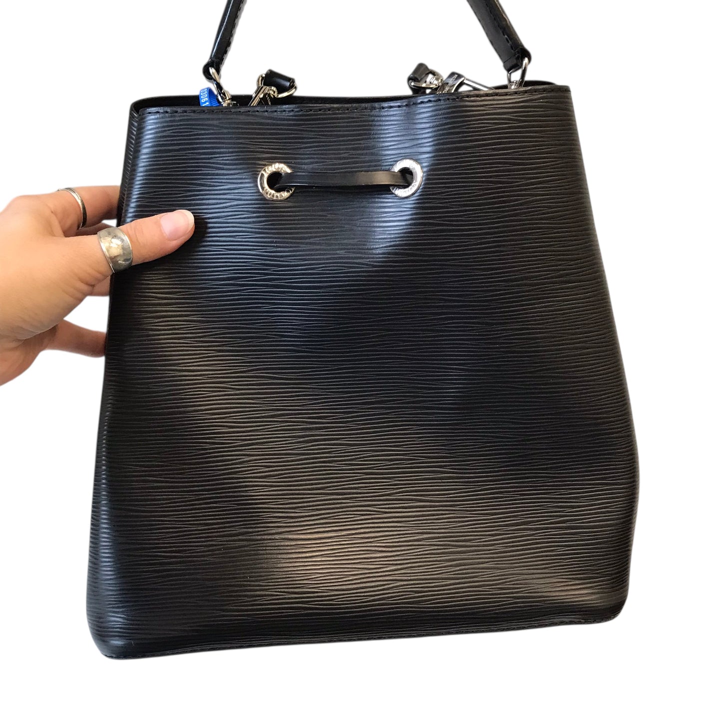 Handbag Luxury Designer By Louis Vuitton In Black, Size:Medium