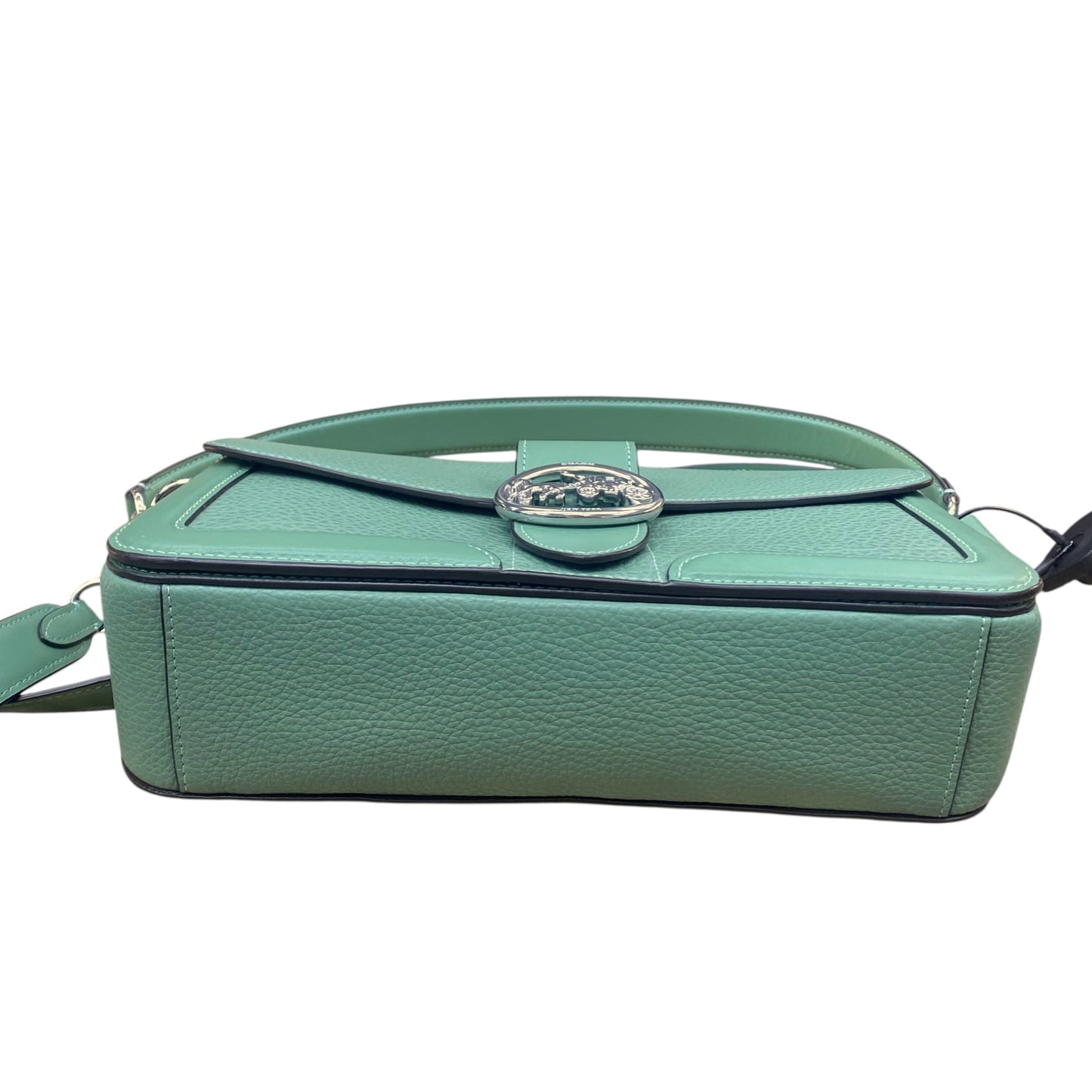 Handbag Designer By Coach In Green, Size:Medium