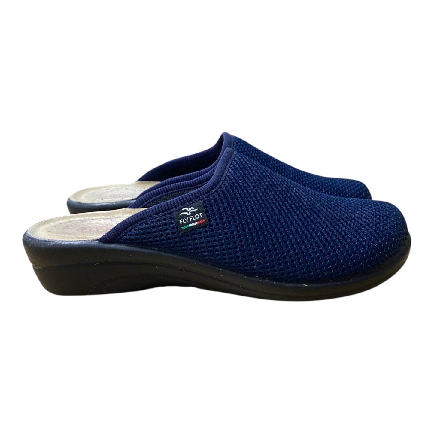 SHOES FLATS in BLUE, Size:7.5