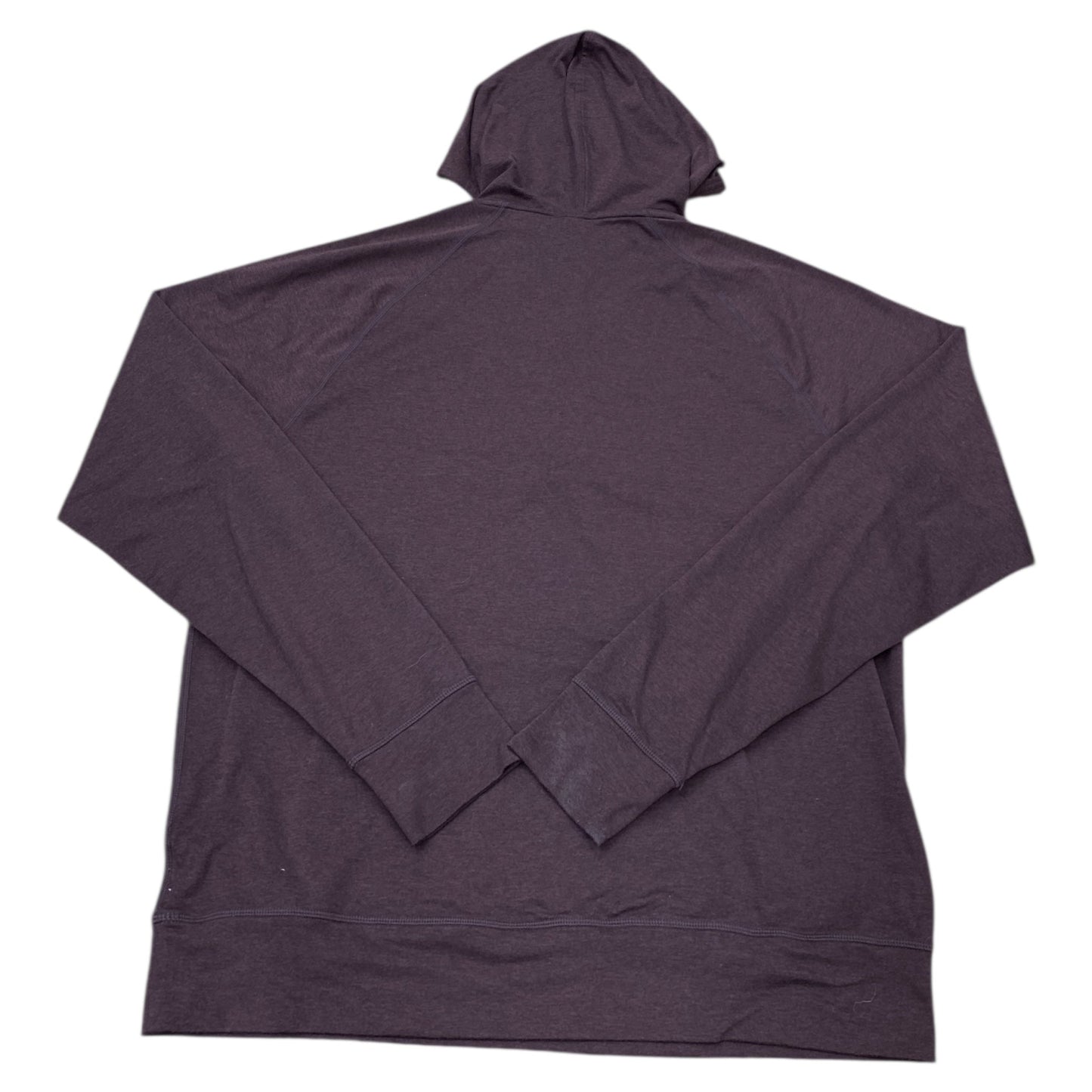 Athletic Top Ls Hoodie By Vuori In Brown, Size:L